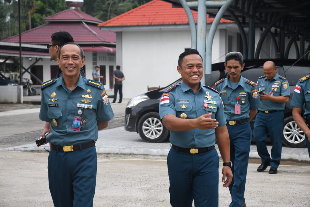 Wasrik It Koarmada I Laksanakan Audit Kinerja Lanal Tanjungbalai Asahan