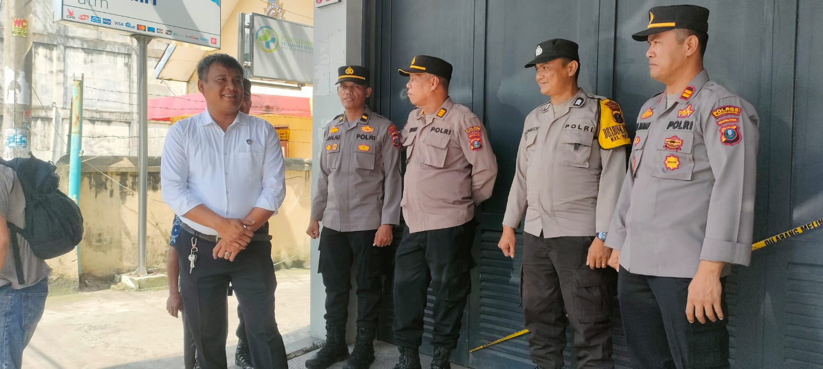 Polres Pematangsiantar Lakukan Pengamanan Rekontruksi Perkara Pembunuhan yang Digelar Polda Sumut