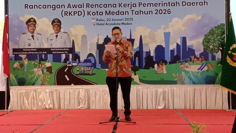 Ketua DPRD Medan Hadiri Acara Diskusi Publik Ranwal RKPD 2026 
