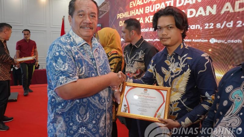 Wakil Bupati Asahan Ikut Rapat Koordinasi KPU Asahan