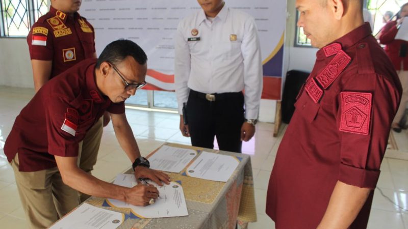 Bangun Zona Integritas Menuju WBK dan WBBM, Rutan Kelas IIB Lakukan Pakta Integritas