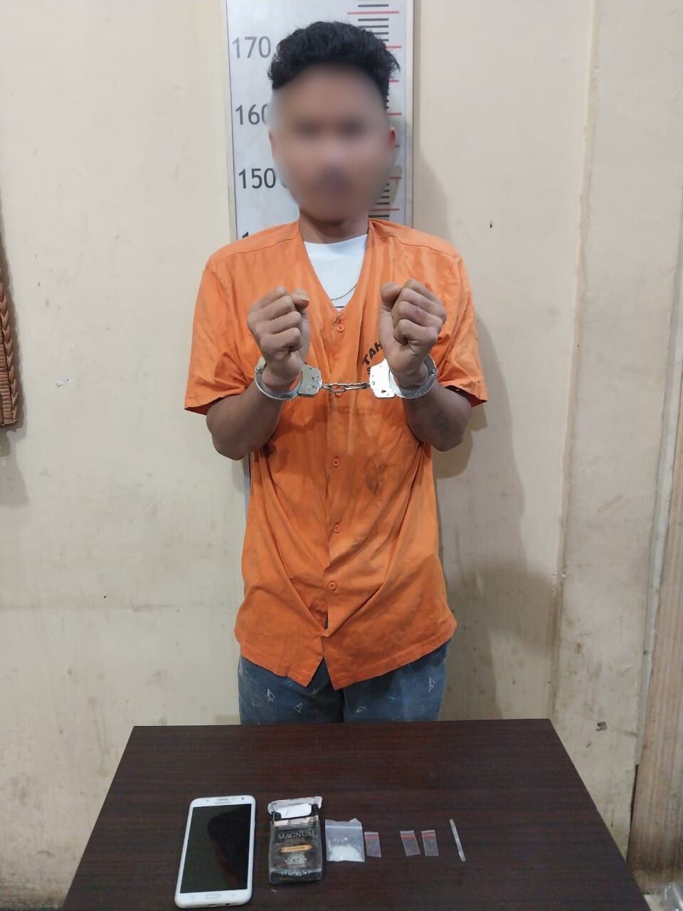 Polsek Padang Tualang Berhasil Amankan Pelaku Tindak Pidana Narkotika Jenis Sabu – Sabu