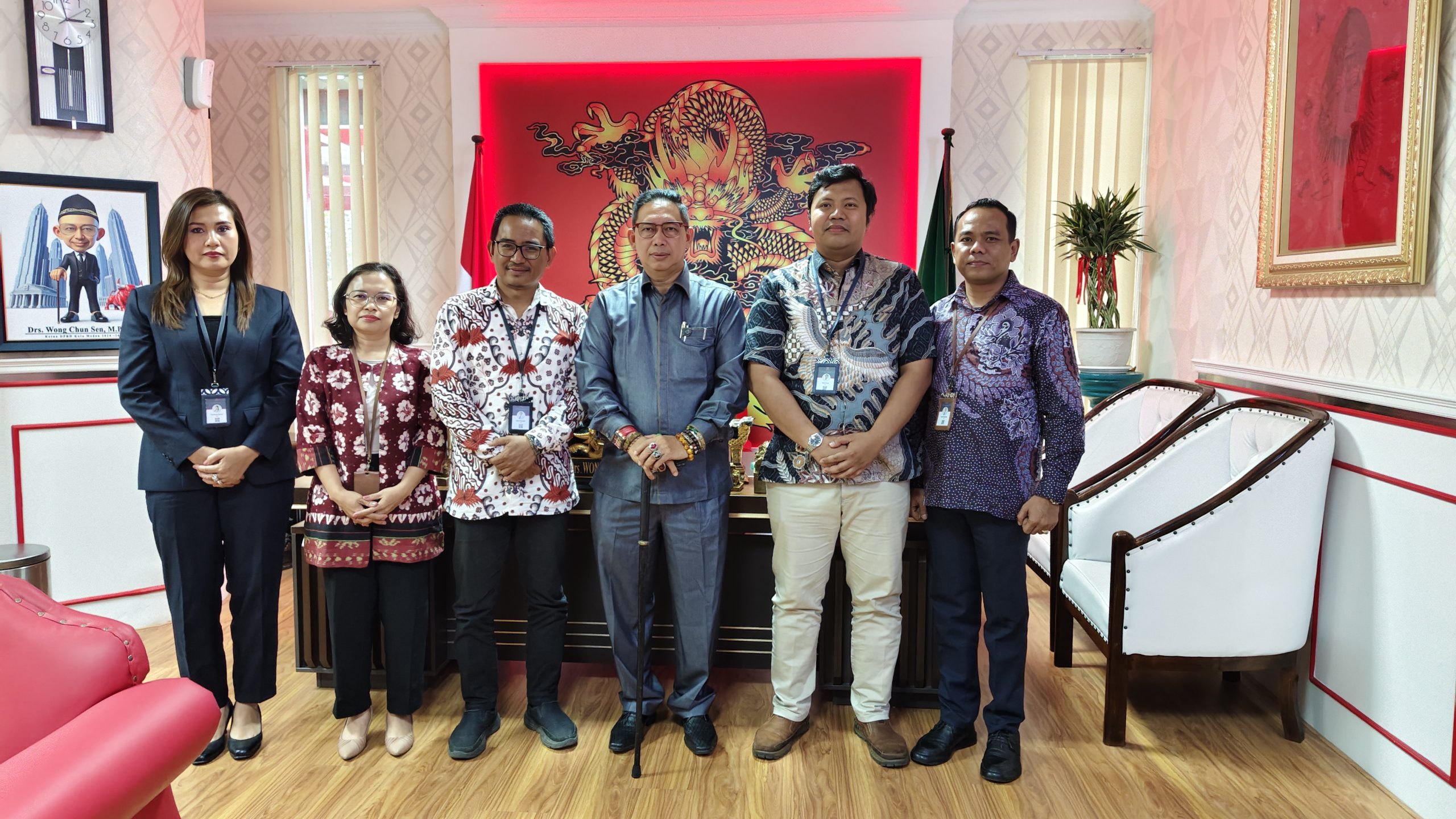 Ketua DPRD Medan Terima Kunjungan KPPU Kanwil I, Bahas Kolaborasi Pengawasan Persaingan Usaha
