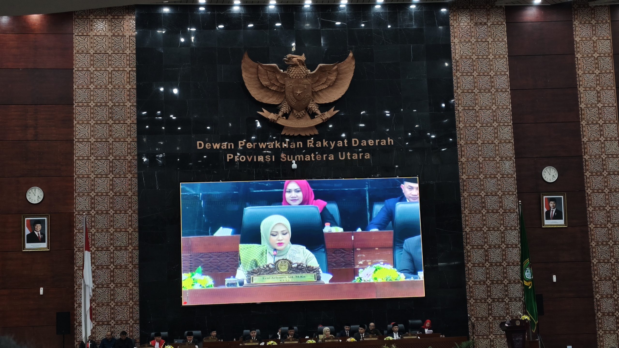 Erni Ariyanti Dilantik Menjadi Ketua DPRD Provinsi Sumatera Utara 2024-2029