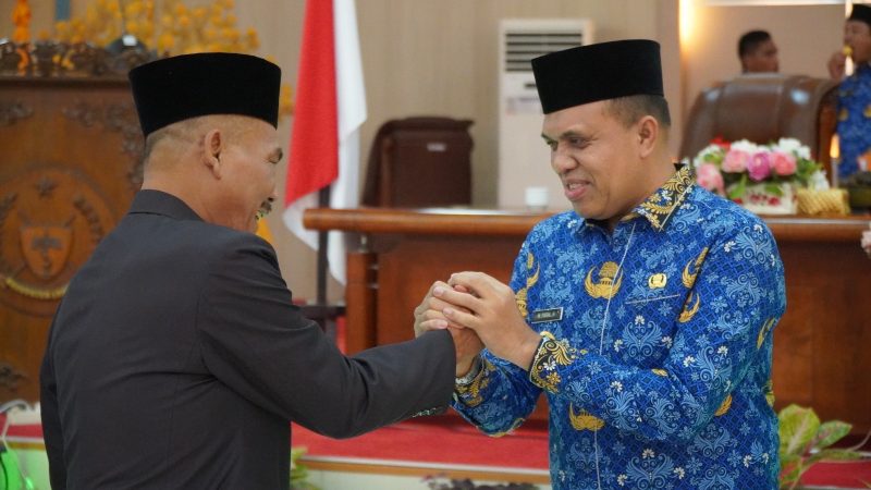 Pj Bupati Langkat Hadiri Rapat Paripurna DPRD: Sinkronisasi Aspirasi Masyarakat dalam RKPD 2025