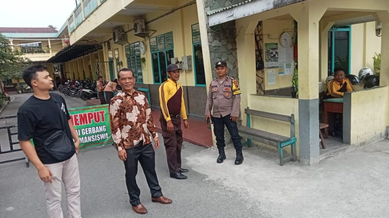 Piket Bhabinkamtibmas Polsek Siantar Barat Patroli Antisipasi Gangguan Kamtibmas