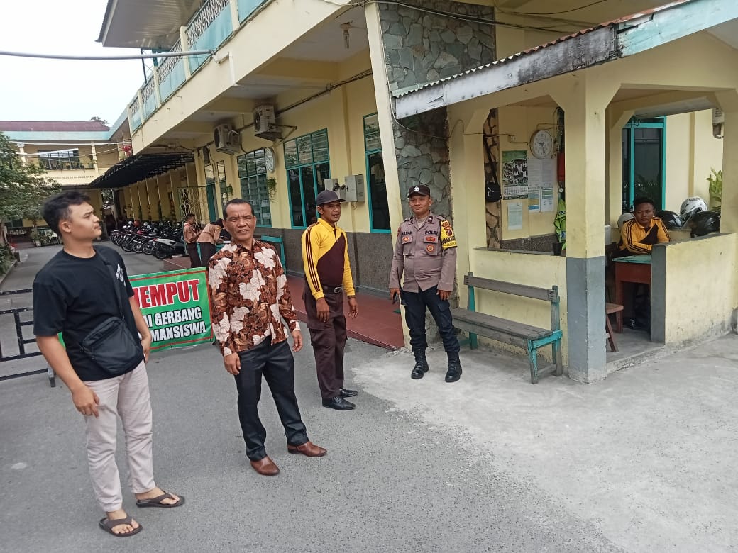 Piket Bhabinkamtibmas Polsek Siantar Barat Patroli Antisipasi Gangguan Kamtibmas