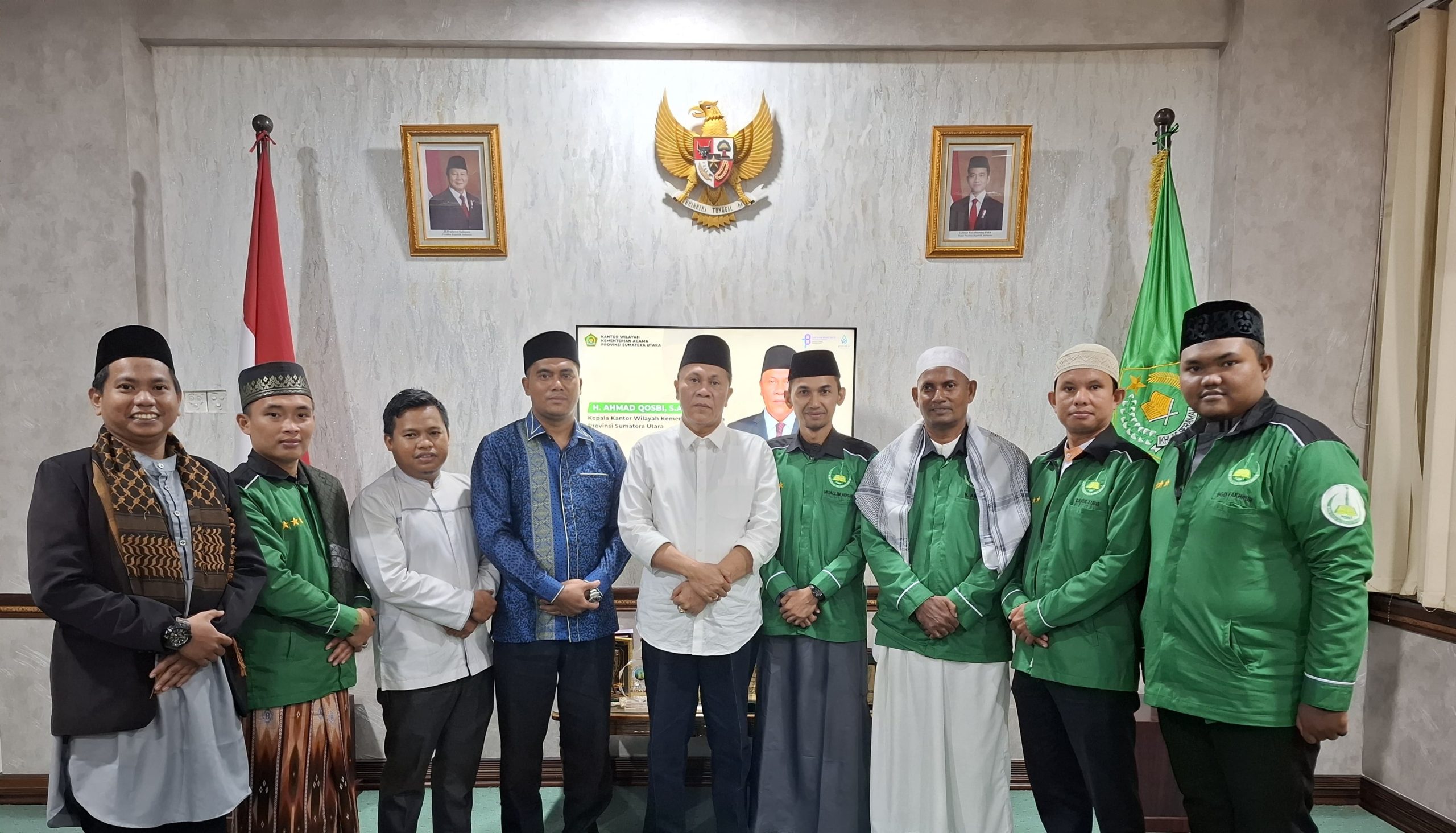 Kolaborasi Bina Umat, Kakanwil Terima Kunjungan Silaturahmi Ikatan Da’i Muda
