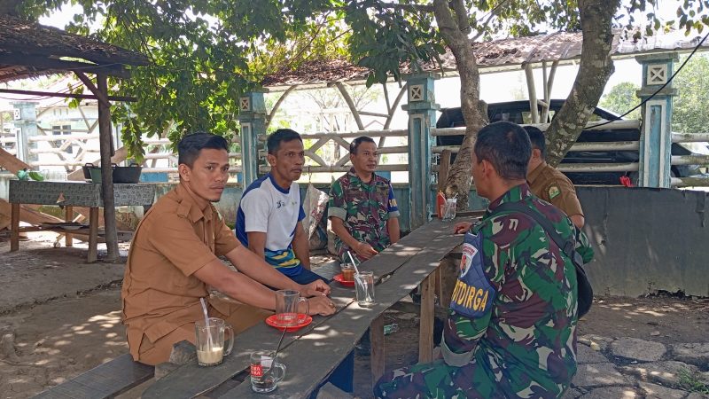 Babinpotdirga Lanud Sultan Iskandar Muda Laksanakan Komsos dengan Kepala SMKN Penerbangan Aceh