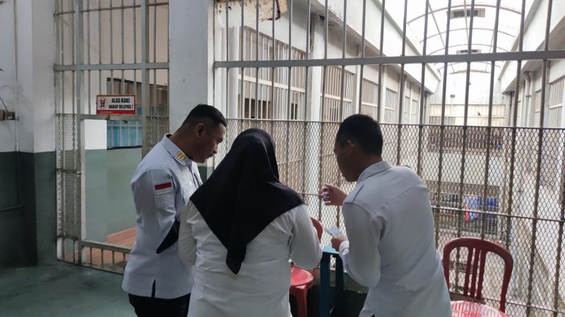 Kanwil Kemenimipas DK Jakarta Lakukan Inspeksi di Rutan Kelas I Cipinang