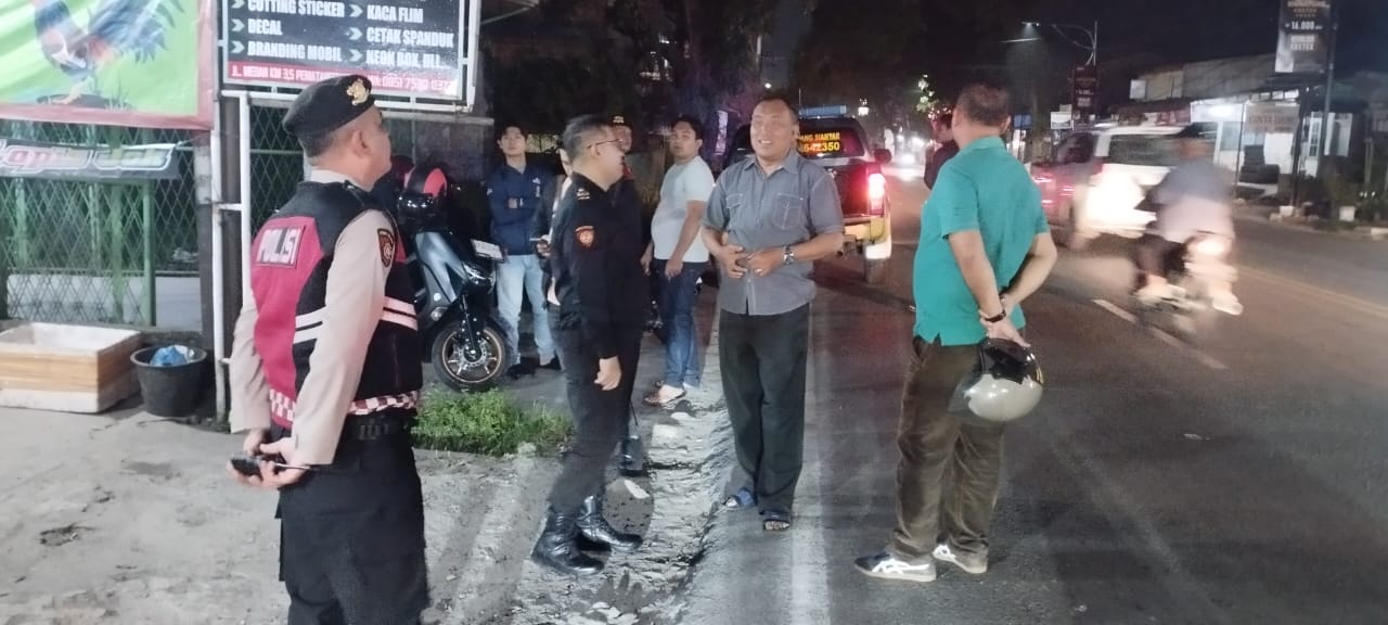 Polres Pematangsiantar Laksanakan KRYD Atas Laporan Warga di Jalan Medan, Tidak Ditemukan Tawuran