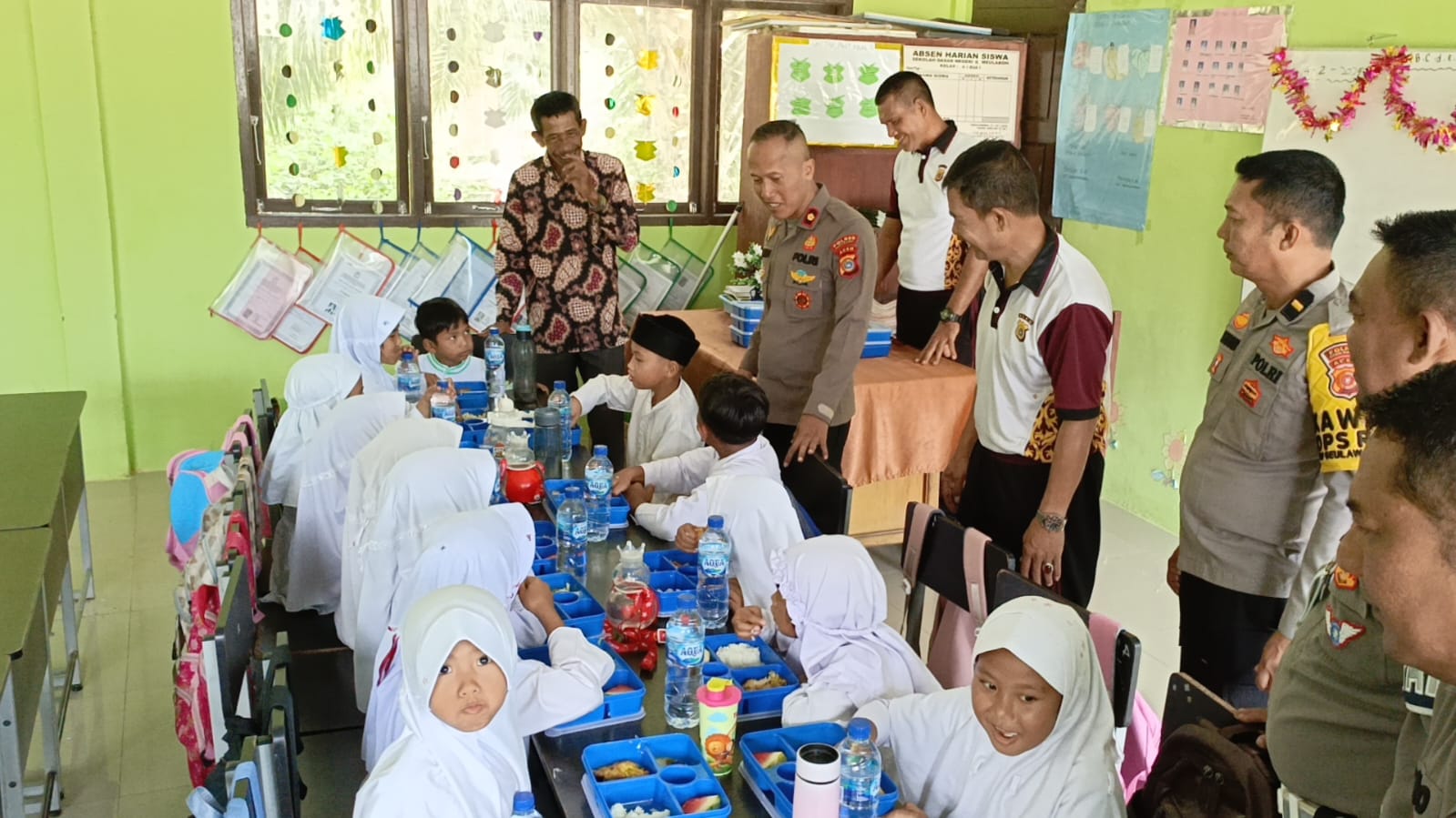 Kapolres Aceh Barat Komitmen Dukung Program Makan Bergizi Gratis