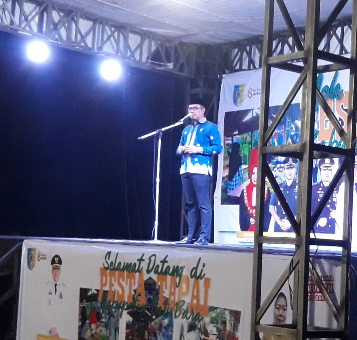 Pj. Bupati Heri Resmi Buka Pesta Tapai Tahun 2025, Dorong Tradisi Jadi Ikon Wisata Nasional