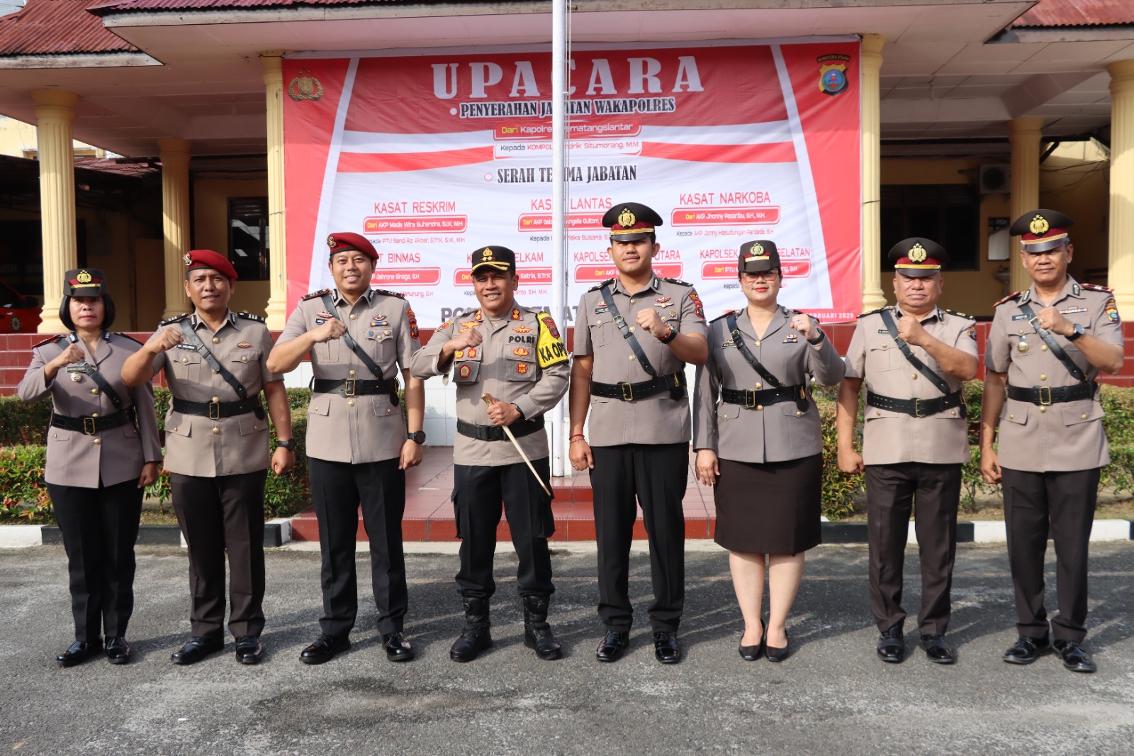 Lima Kasat, Dua Kapolsek dan Wakapolres Pematangsiantar Diganti, Ini Daftar Namanya