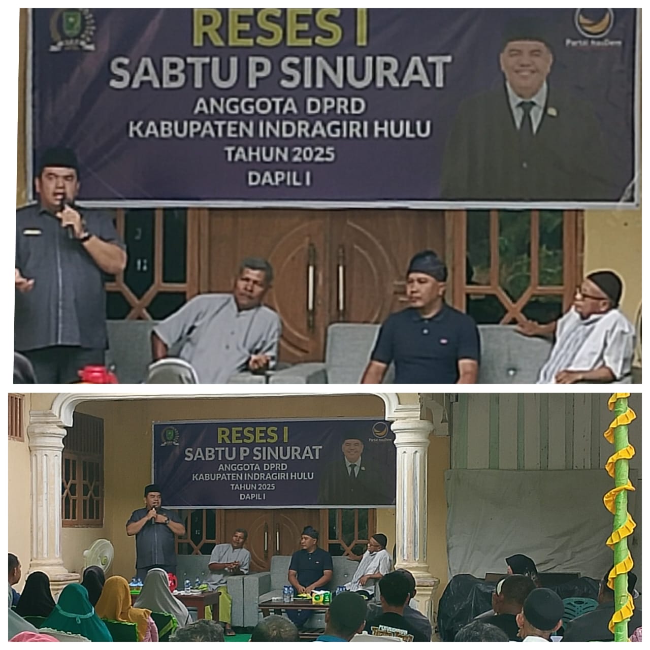 Reses 1 Sabtu Pradansyah Sinurat Di Sambut Hangat Masyarakat Desa Tani Makmur