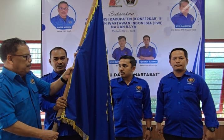 Zulfikar Pimpin PWI Nagan Raya Periode 2025 – 2028, Konferkab II Satu Calon, Zulfikar Terpilih Secara Aklamasi