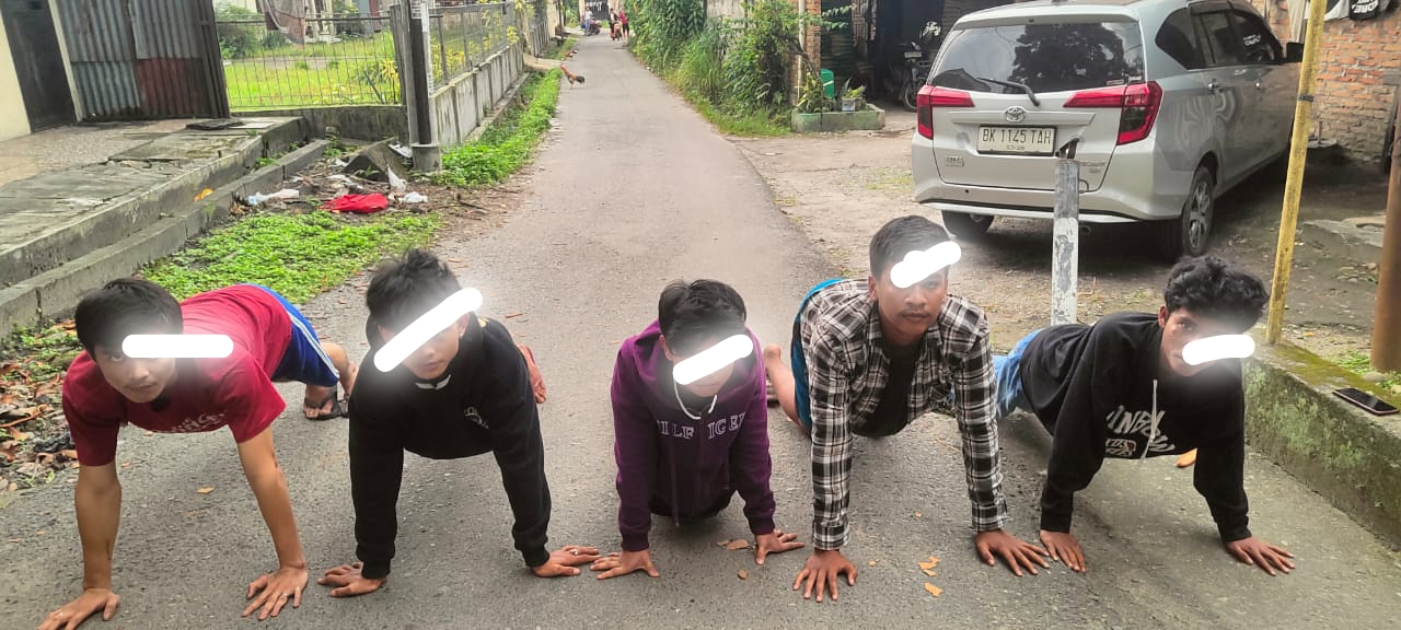 2 Anggota KODAM I/BB Ringkus 5 Pelaku Kejahatan Jalanan