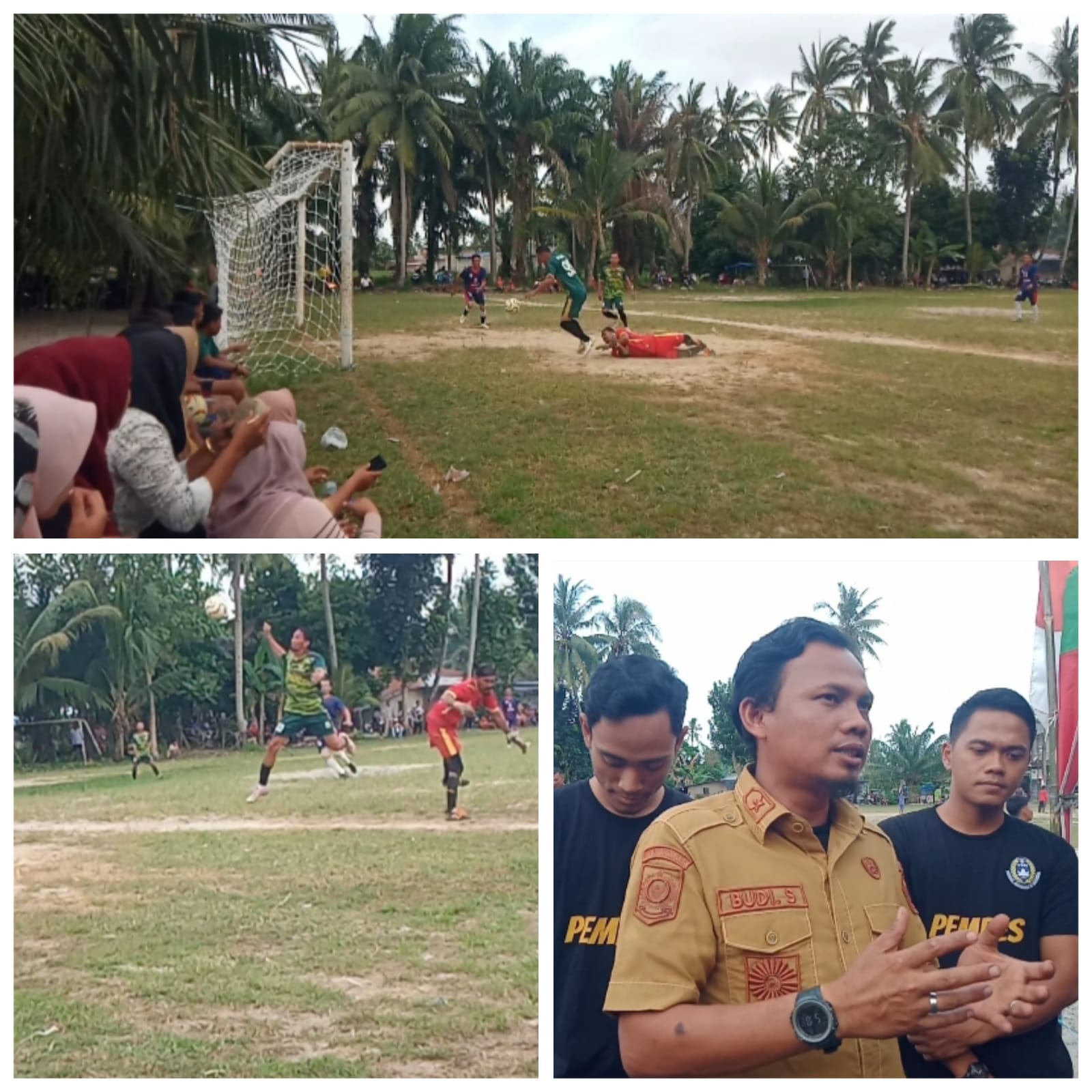Tingkatkan Persatuan Antar Club Old Krek, Pemdes Mangga Dua Gelar Turnamen Sepakbola Ramadhan CUP U40