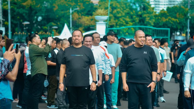 Bupati Batu Bara Terpilih Baharuddin Mengikuti Gladi Resik Jelang Pelantikan