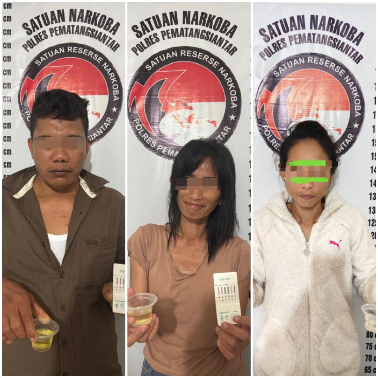Sat Resnarkoba Polres Pematangsiantar Respon Laporan Warga Terkait Adanya Penyalahgunaan Narkotika di Dua Lokasi Berbeda
