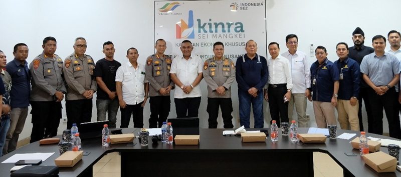PT Kawasan Industri Nusantara (PT KINRA) Lakukan Supervisi dan Pembinaan Teknis Tentang Sistem Manajemen Pengamanan di KEK Sei Mangkei