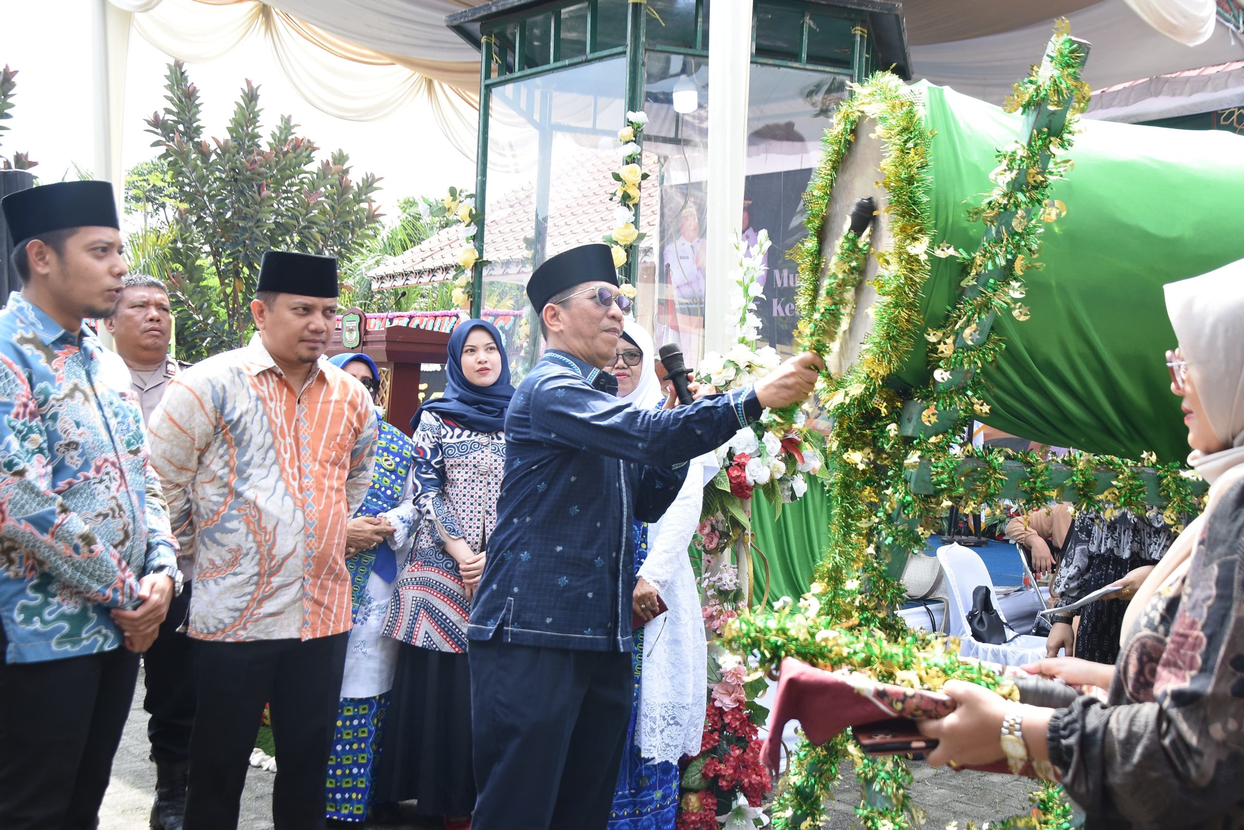 Wali Kota Diwakili Asisten Perekonomian dan Pembangunan Secara Resmi Buka MTQ ke-57 Tingkat Kota Pematangsiantar