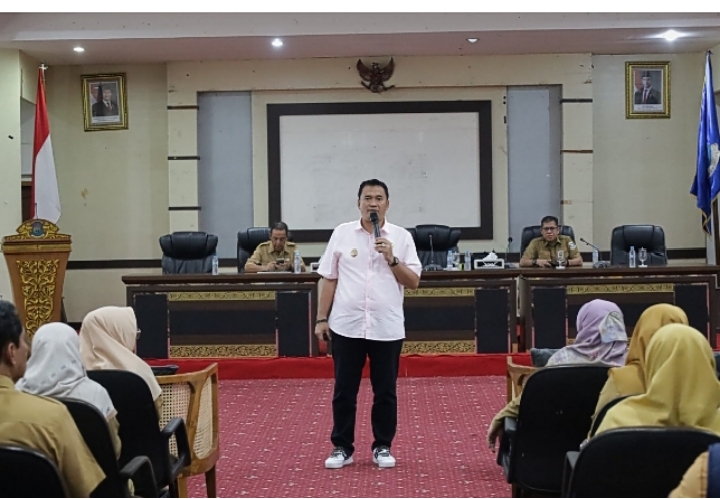 Ajak OPD Kerja Bareng, Pj Wako Budi Utama Fokus Benahi SAKIP RB