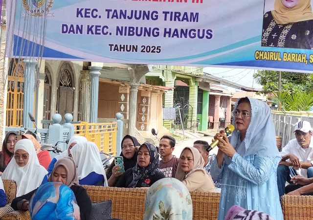 Anggota DPRD Batu Bara dari Partai PAN Chairul Bariah Gelar Reses Tahap I di Dapil Tanjung Tiram