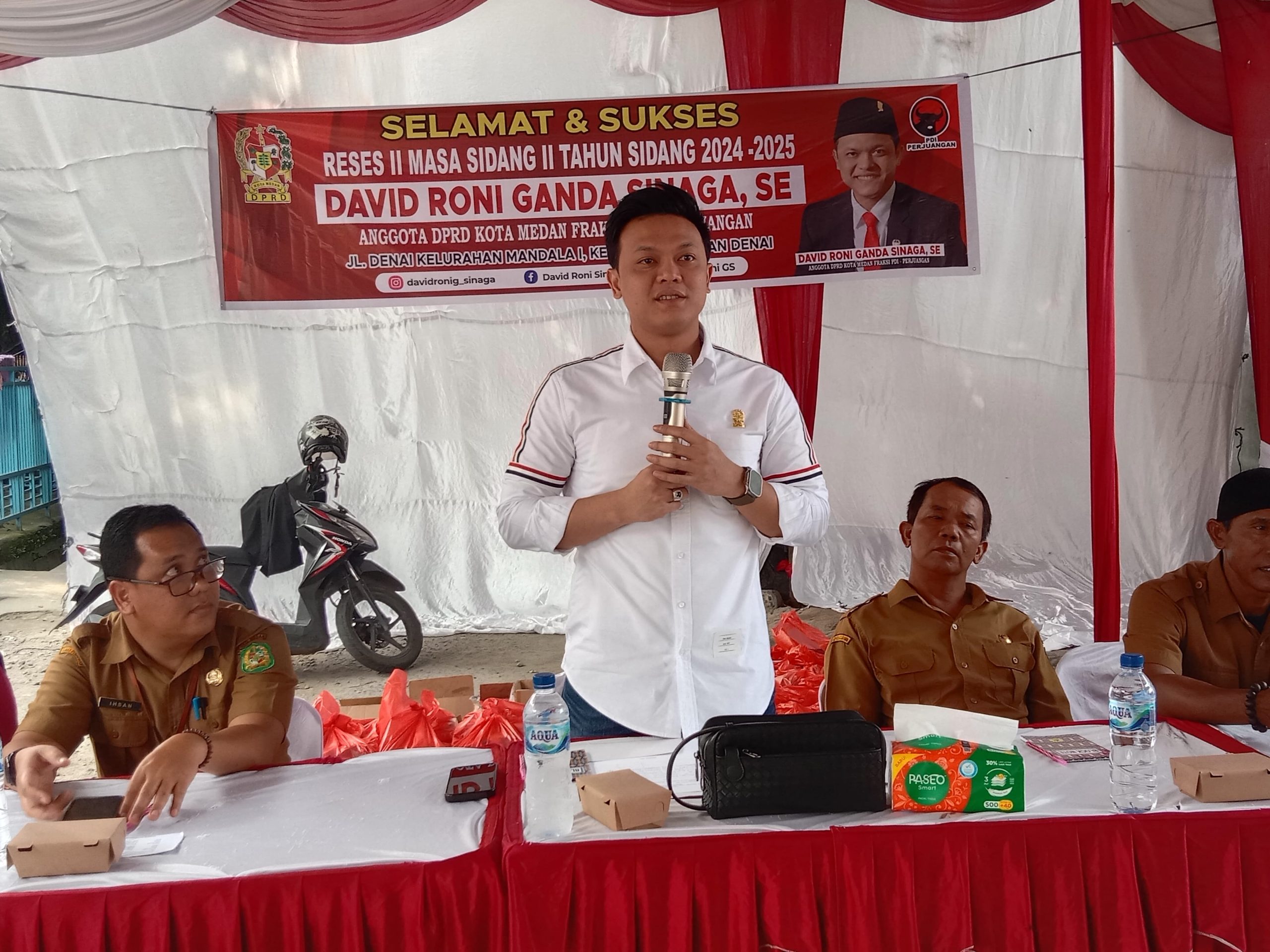 Tampung Aspirasi Masyarakat Lewat Reses, David Roni Sinaga Minta Pemko Medan Cabut Izin Rumah Sakit Jika Menolak Pasien BPJS Kesehatan PBI dan UHC