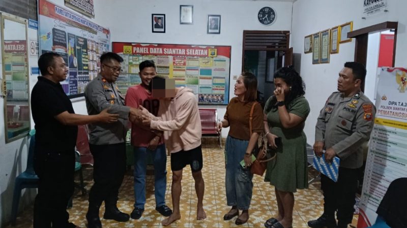 Polsek Siantar Selatan Amankan Seorang Pelajar yang Diduga Lakukan Percobaan Bunuh Diri