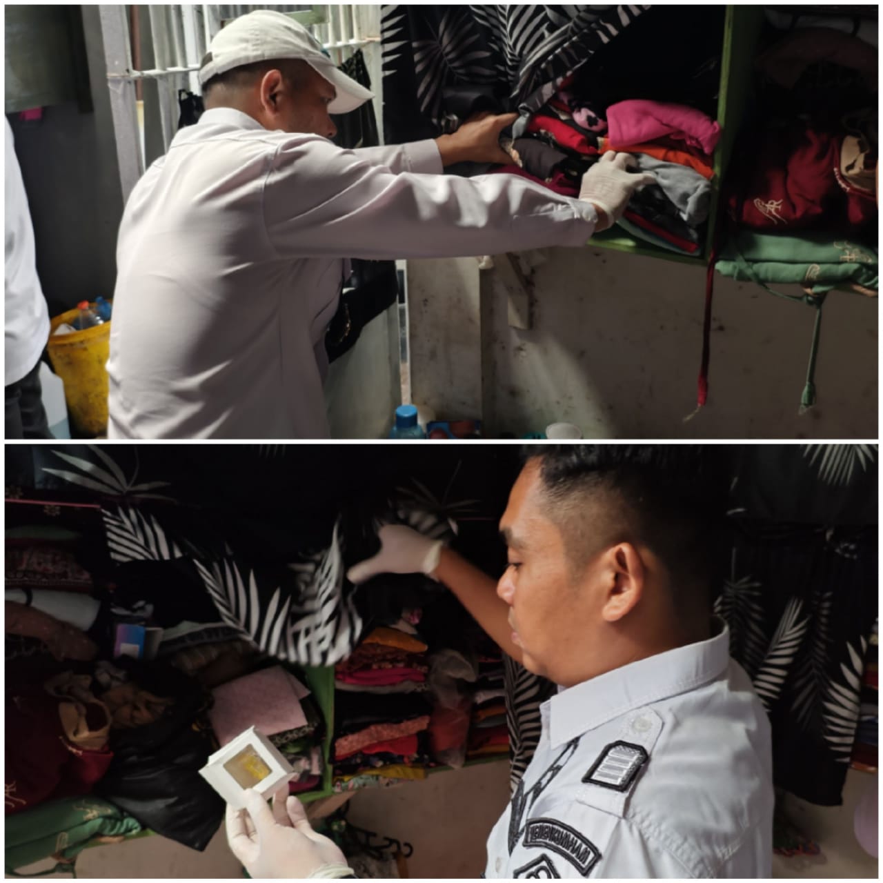 Cegah Barang Terlarang Jelang Ramadhan, Rutan Rengat Razia Blok Hunian Warga Binaan