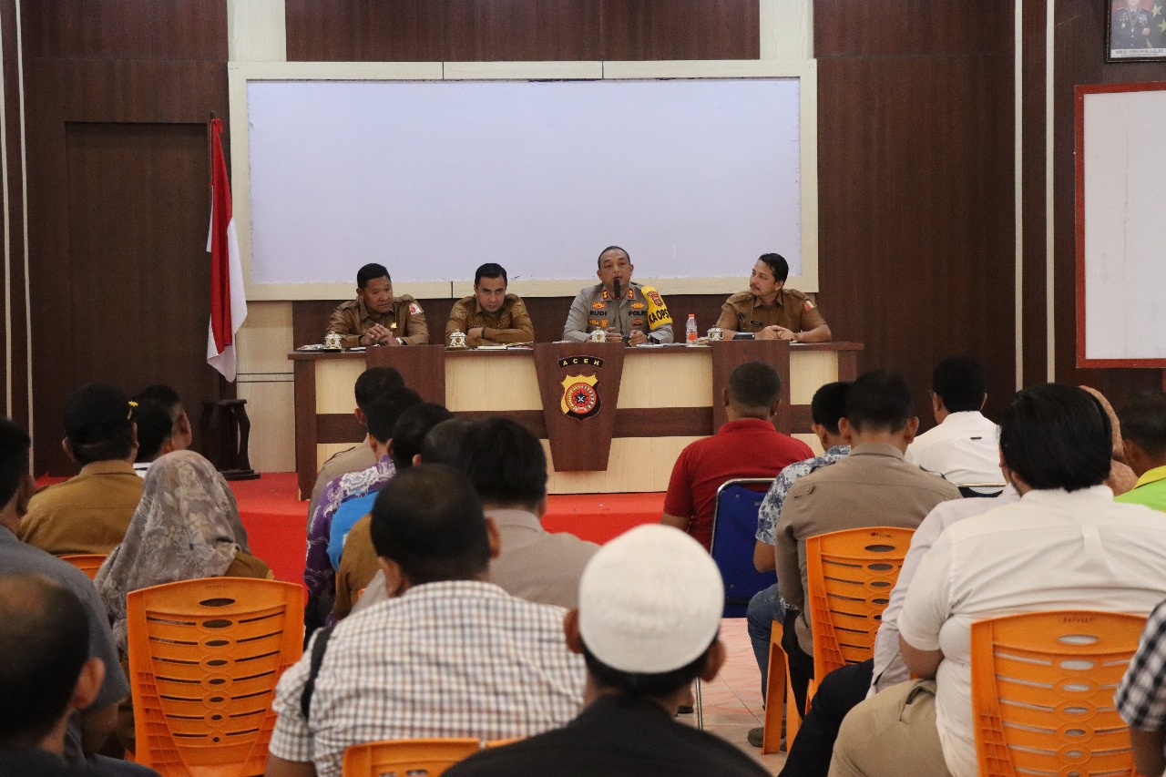 Kapolres Nagan Raya Pimpin Rapat Kesiapan Panen Raya dalam Mendukung Program Asta Cita