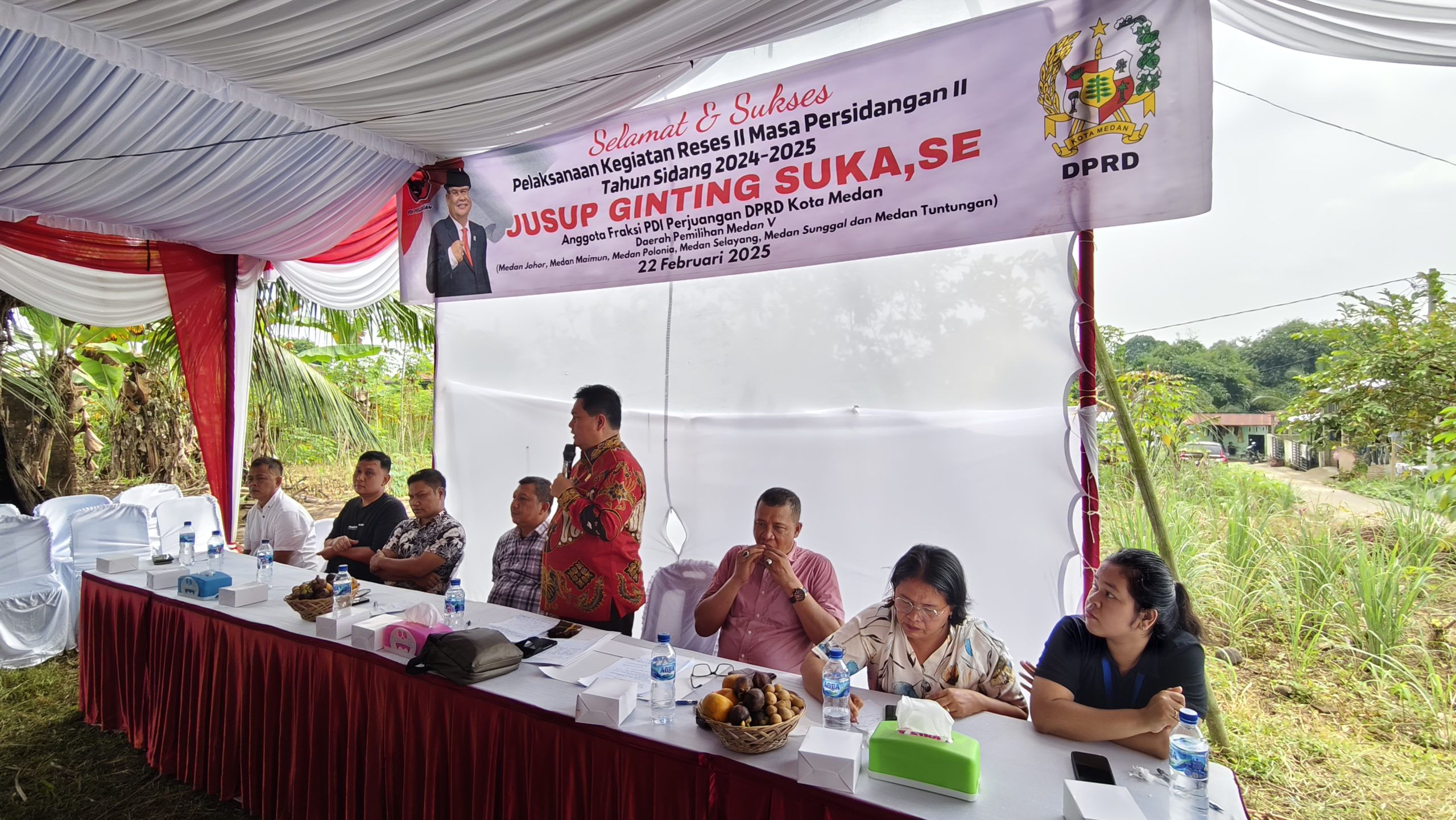 Saat Reses, Jusuf Ginting Ingatkan Puskesmas dan Rumah Sakit Layani dengan Baik Pasien BPJS dan UHC