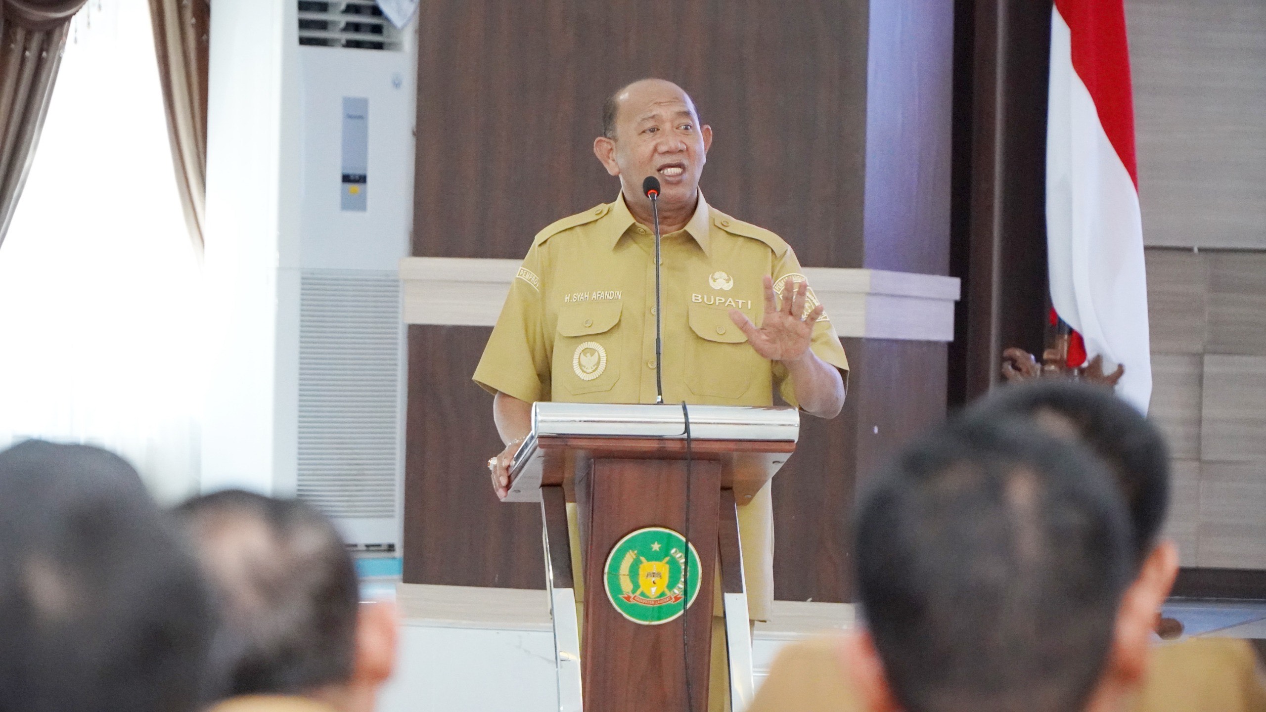 Bupati Langkat Syah Afandin Dorong Peningkatan SAKIP yang Lebih Baik Menuju Langkat Maju Berkelanjutan 