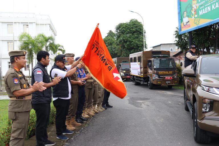 Masa Tenang, Bawaslu Sumut Bersama Stakeholder APK Pemilihan Serentak 2024