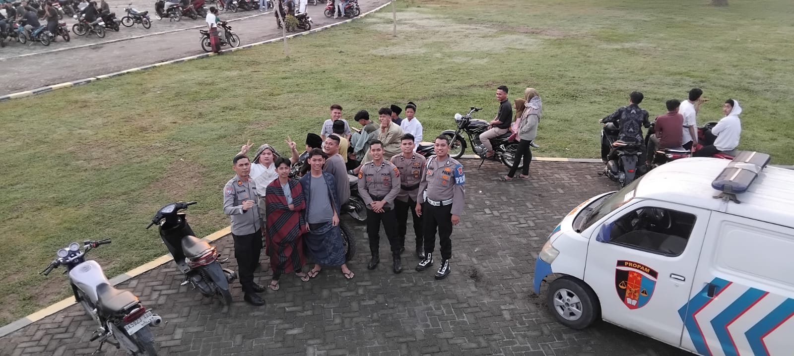 Jaga Kamtibmas Ramadhan, Polres Sergai dan Jajaran Patroli Tarawih dan Asbuh