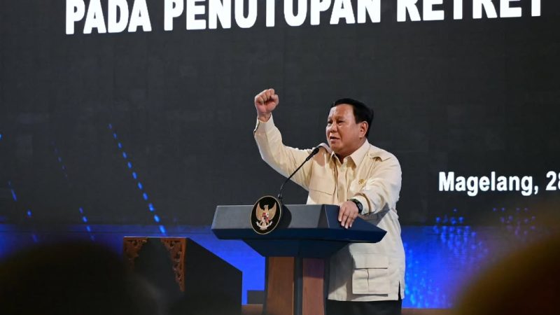 Hari Terakhir Retret, Bupati dan Wabup Batu Bara Menerima Arahan Presiden Republik Indonesia