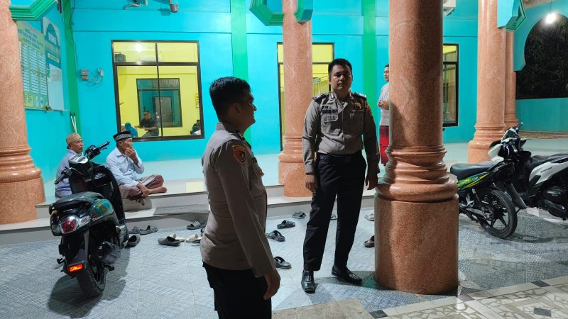 Jamin Keamanan Warga Di Bulan Ramadhan, Polsek Secanggang Polres Langkat Gelar Patroli Asmara Subuh