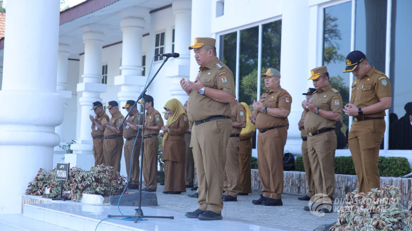 Bupati Asahan Pimpin Apel Perdana