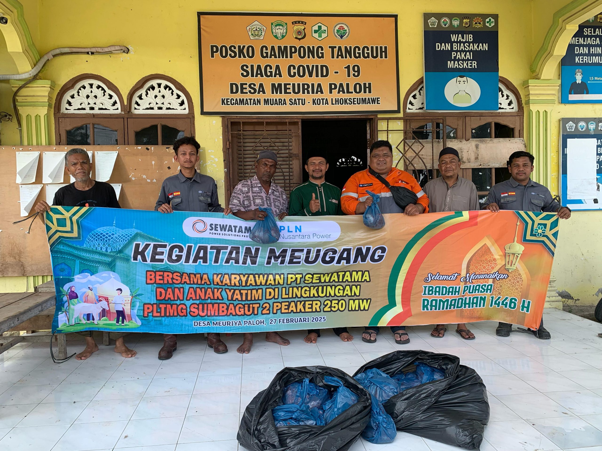 PT Sumberdaya Sewatama Berbagi Berkah Meugang Ramadhan Bersama Warga Lingkungan
