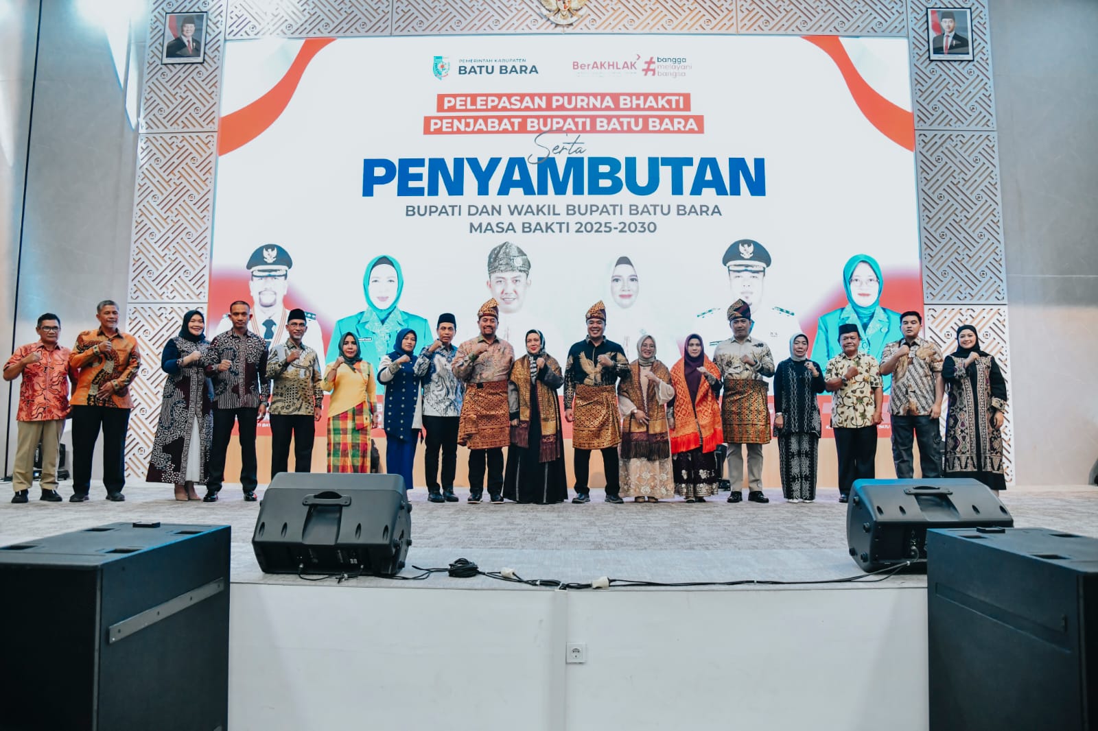 Pelepasan Purna Bhakti Pj. Bupati Heri Wahyudi Serta Penyambutan Bupati dan Wabup Batu Bara Masa Bakti 2025 – 2030 Dibarengi Dengan Buka Bersama
