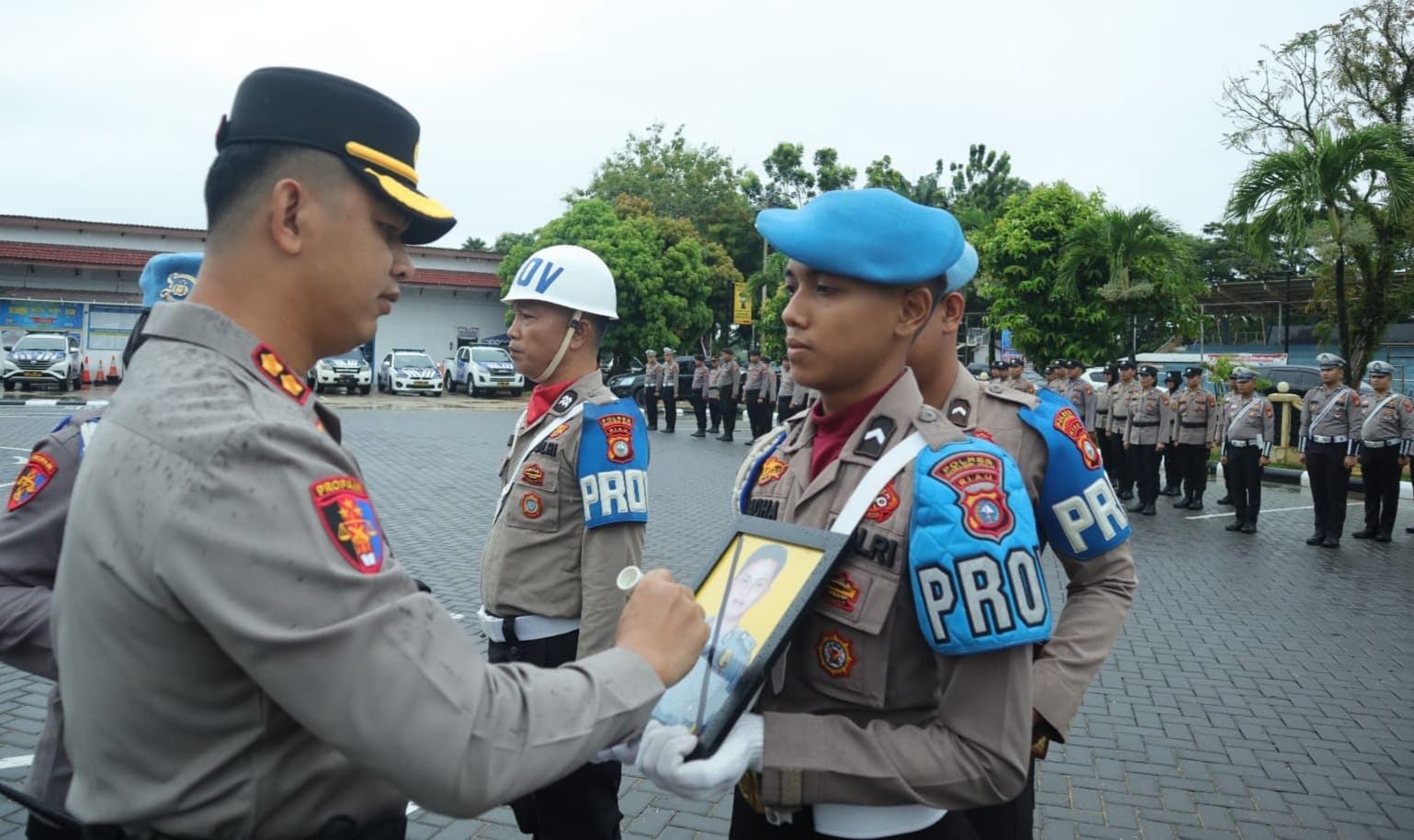 Kapolres Inhu Pecat Anggotanya Karena Disersi