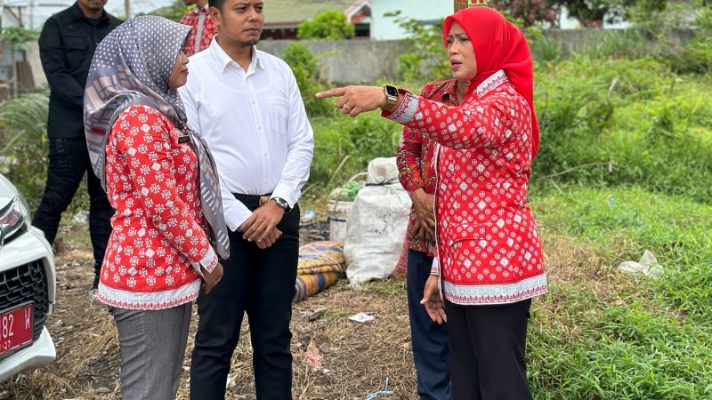 Wakil Wali Kota Pematangsiantar Herlina Turun ke Kecamatan dan Kelurahan Lihat Langsung Penanganan Sampah