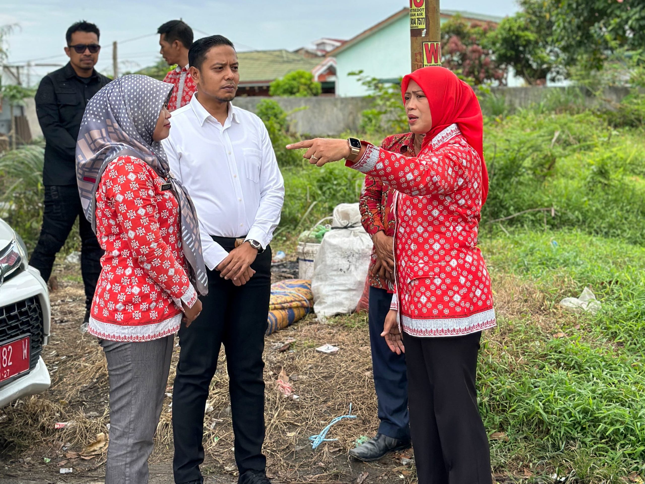 Wakil Wali Kota Pematangsiantar Herlina Turun ke Kecamatan dan Kelurahan Lihat Langsung Penanganan Sampah