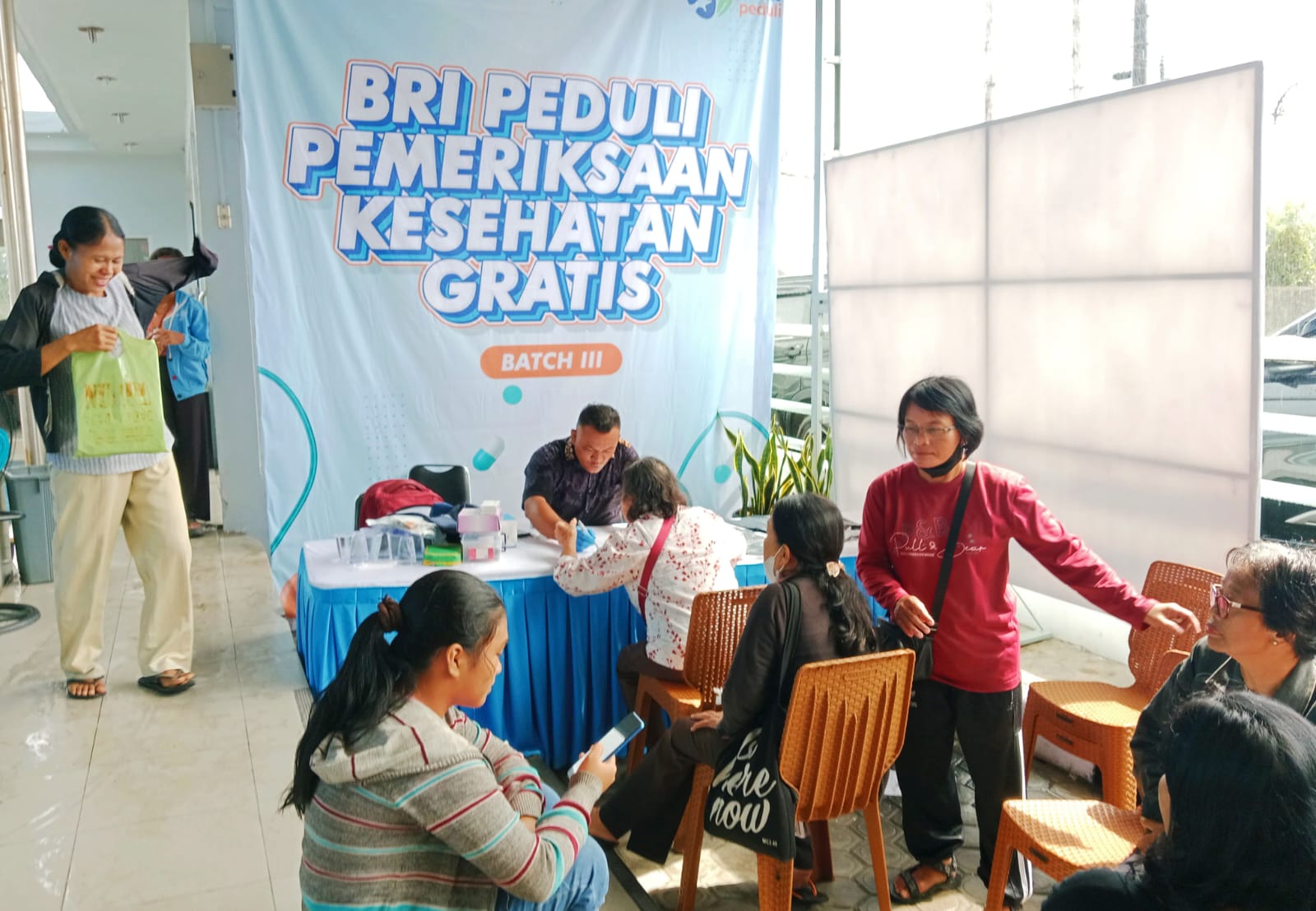 BRI Gunungsitoli Gelar BRI Peduli Pemeriksaan Kesehatan Gratis Untuk Masyarakat