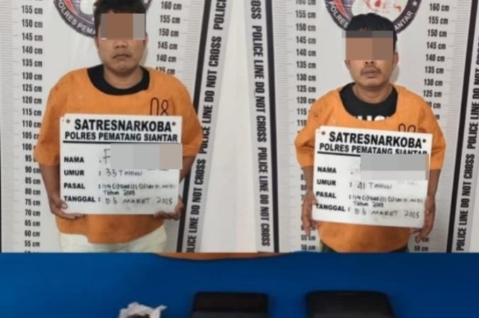 Polres Pematangsiantar Gagalkan Peredaran Narkoba di Jalan Nagur