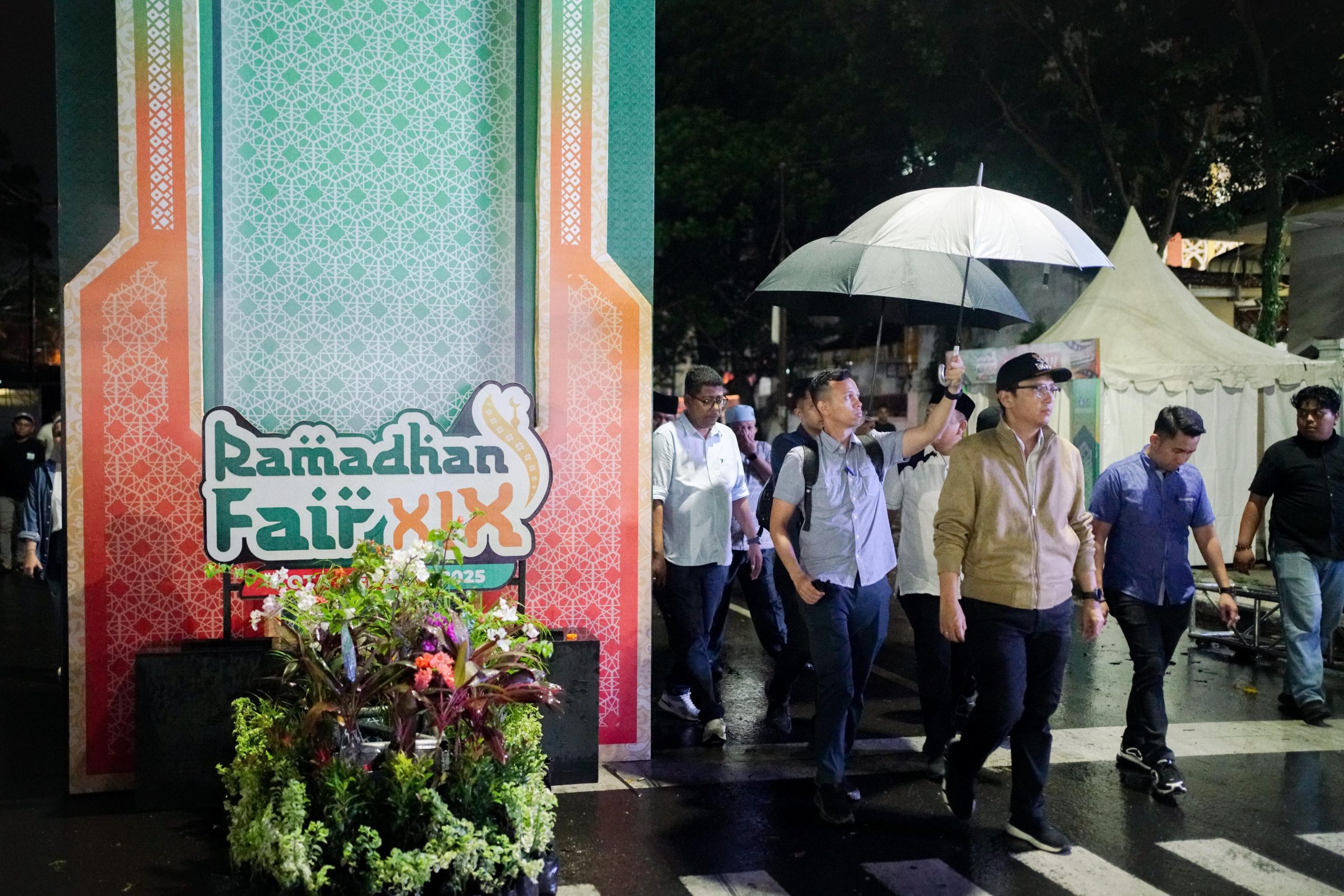 Rico Waas Tinjau Persiapan Akhir Ramadan Fair 2025 Medan