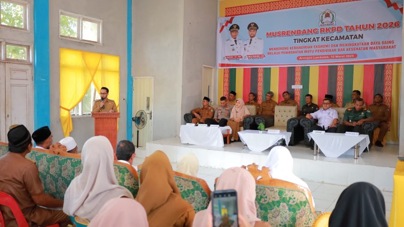 Pemkab Aceh Barat Menggelar Musrenbang Perdana Tingkat Kecamatan Untuk Tahun 2026