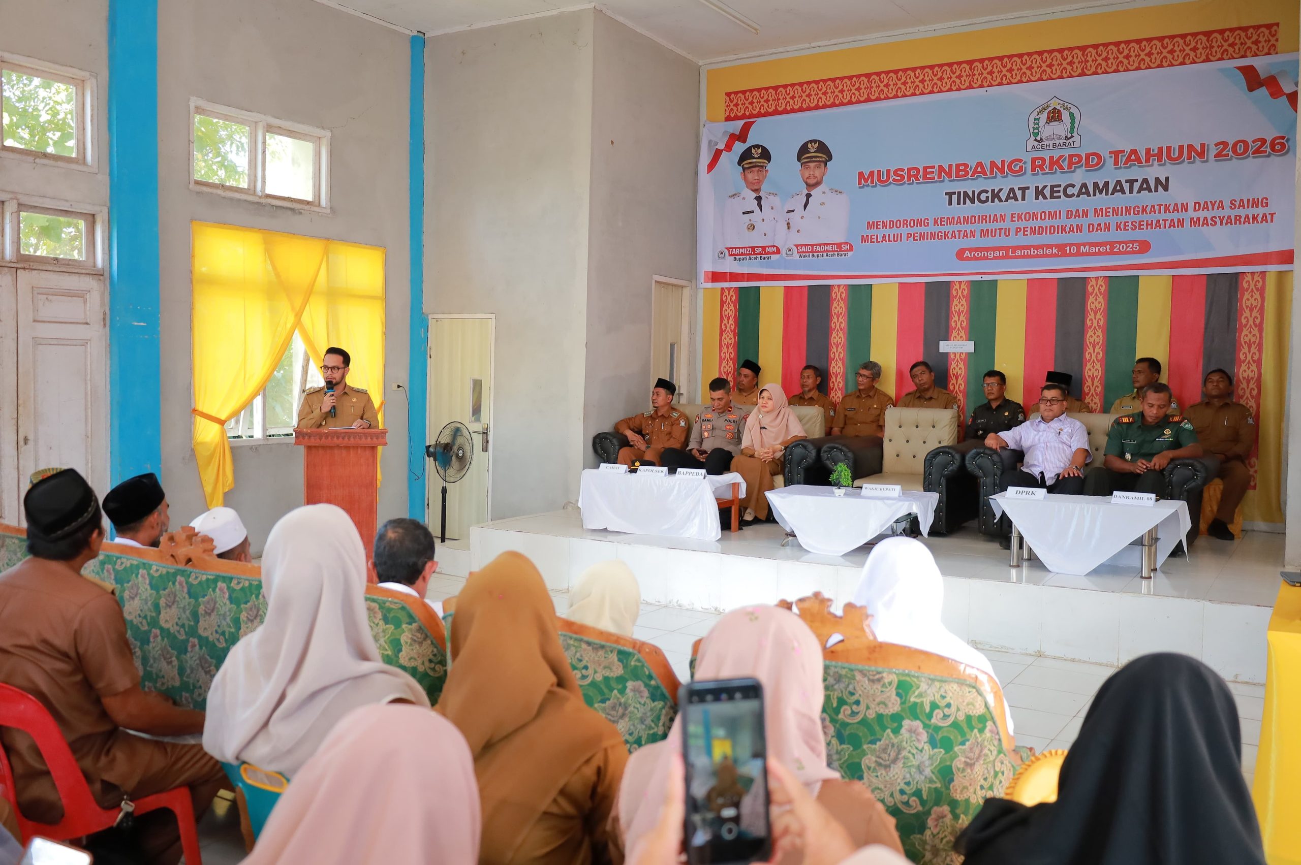 Pemkab Aceh Barat Menggelar Musrenbang Perdana Tingkat Kecamatan Untuk Tahun 2026