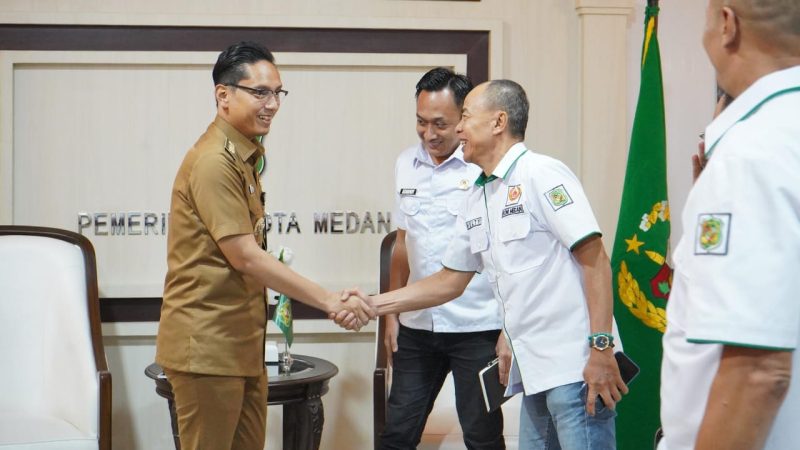 Rico Waas Berharap KONI Medan Ciptakan Simbol dan Brand Ambassador dari Dunia Olahraga